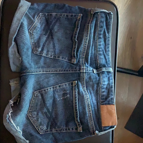 aèropostale distressed jean shorts - Picture 4 of 5